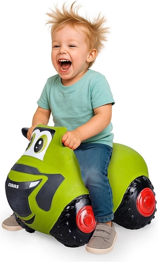 Aufblasbarer Hüpftrecker CLAAS HoppyDoo mit Pumpe