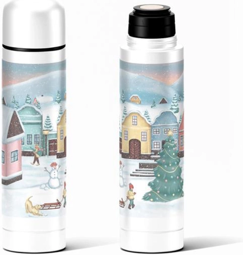 Thermosflasche Dörfchen 0,5 l