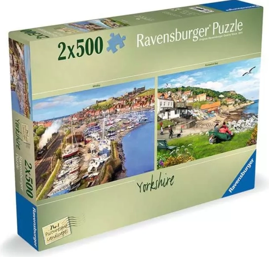 Ravensburger Puzzle malerische Landschaften: Yorkshire 2×500 Teile