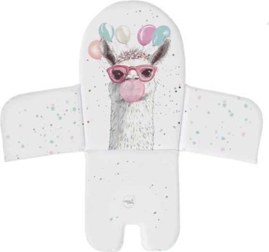 Ceba baby Sitzauflage für Hochstuhl Basic Crazy Lama