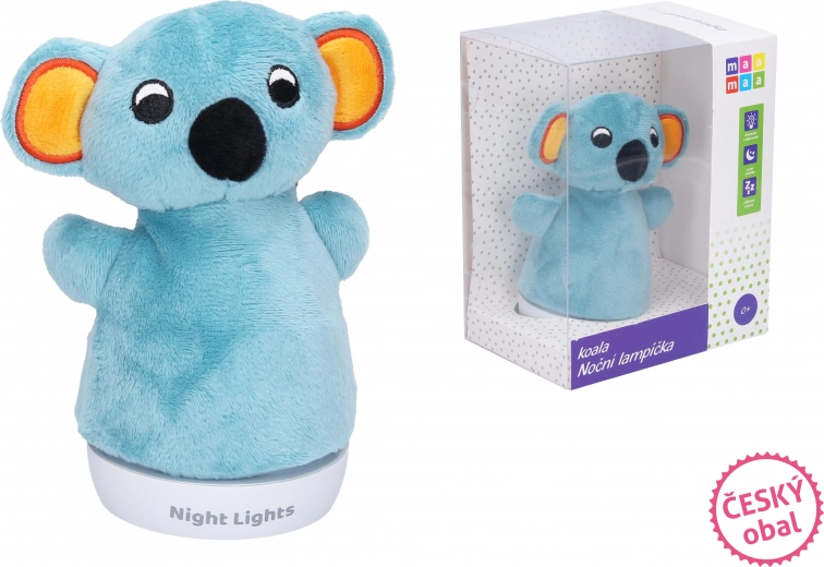 maamaa Nachtlicht Koala – Plüsch-Schmusekissen 15 cm