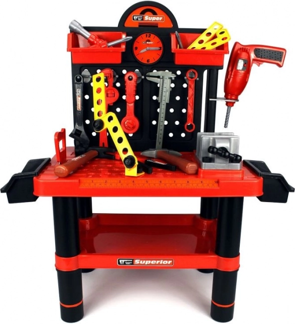 Kinderspieltisch Superior – Spielset mit Werkzeugen