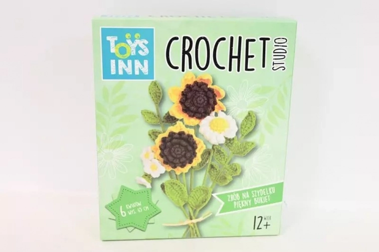 Häkeln-Set Crochet Studio – Sonnenblumen