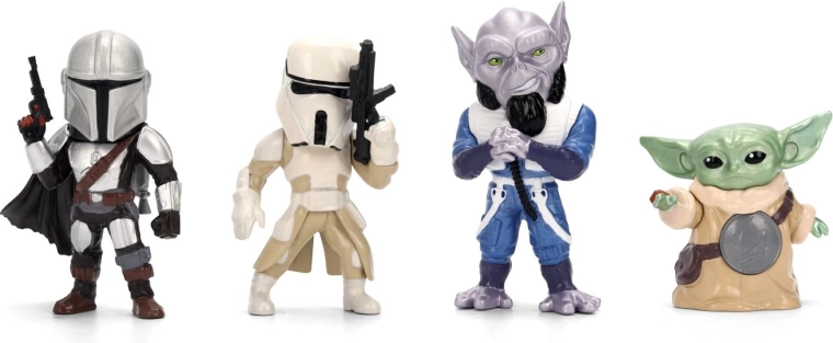Vier Helden aus The Mandalorian