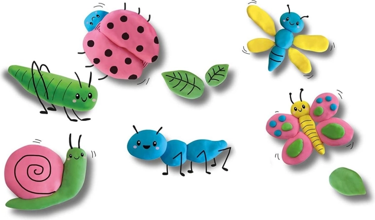 Figuren und bunte Motive gestalten