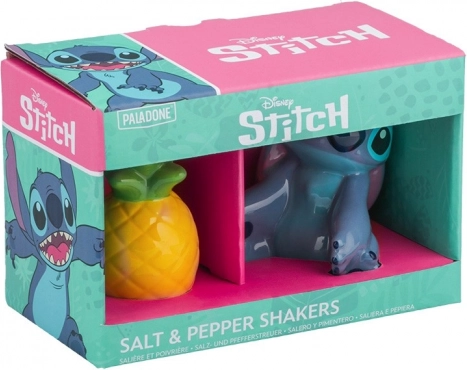 Satz Salz- und Pfefferstreuer Stitch
