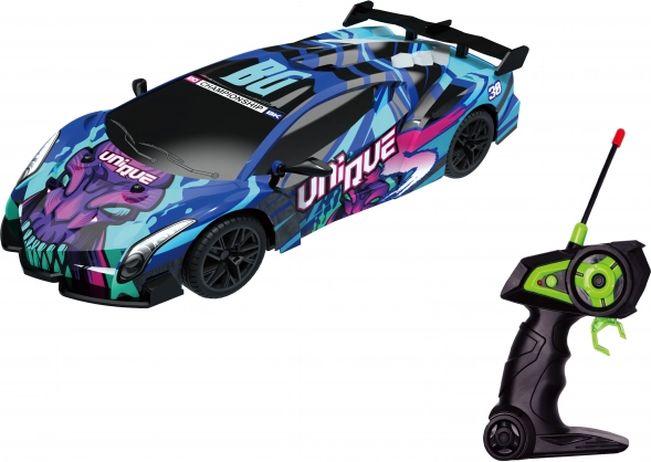 Leuchtendes RC-Auto mit Fernbedienung 27 cm
