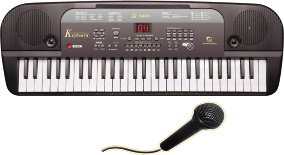 Elektronisches Keyboard mit LED-Display
