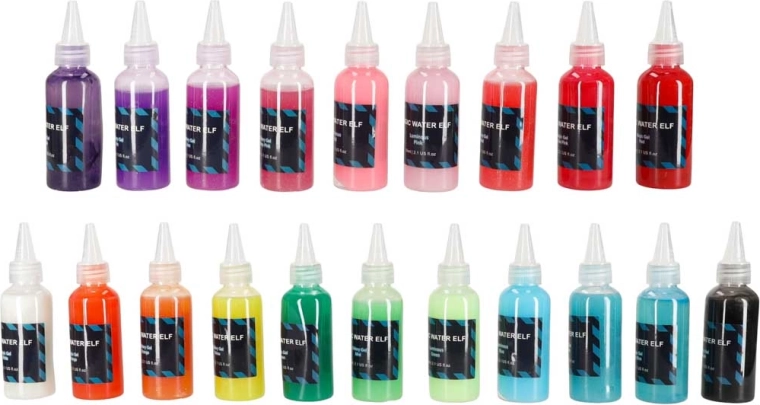 20 farbige Gele für kreative Gestaltung