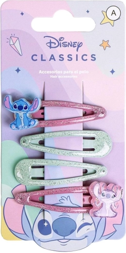 Haarspangen-Set Lilo und Stitch (4 Stk.)