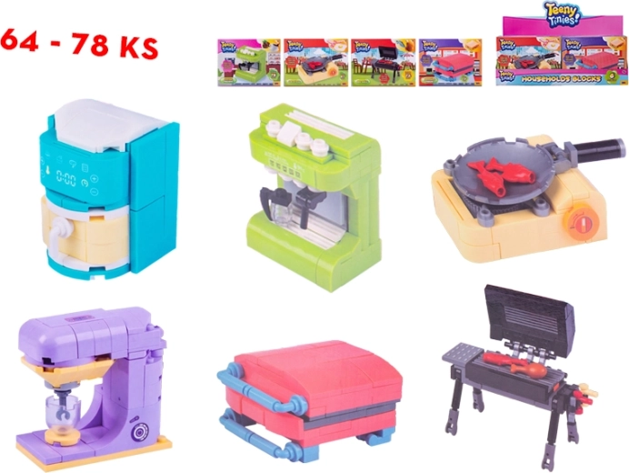 Zubehör für das Puppenhaus – Set mit Mini-Accessoires in der Box (6 Varianten)