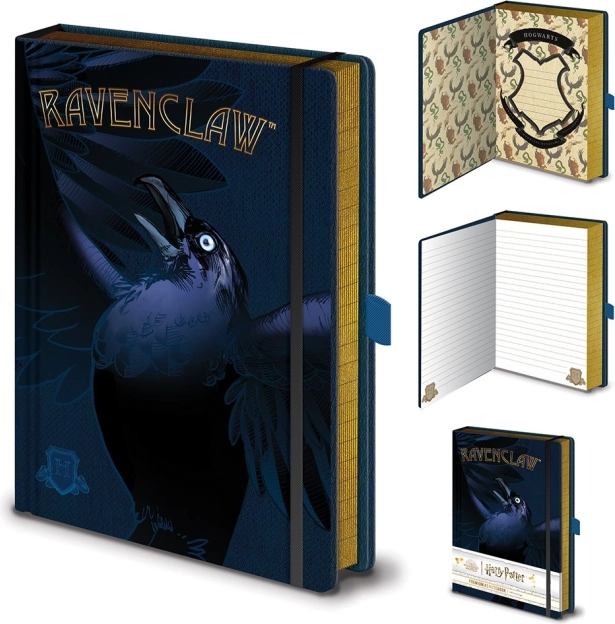 Block A5 Premium Harry Potter Ravenclaw Motiv