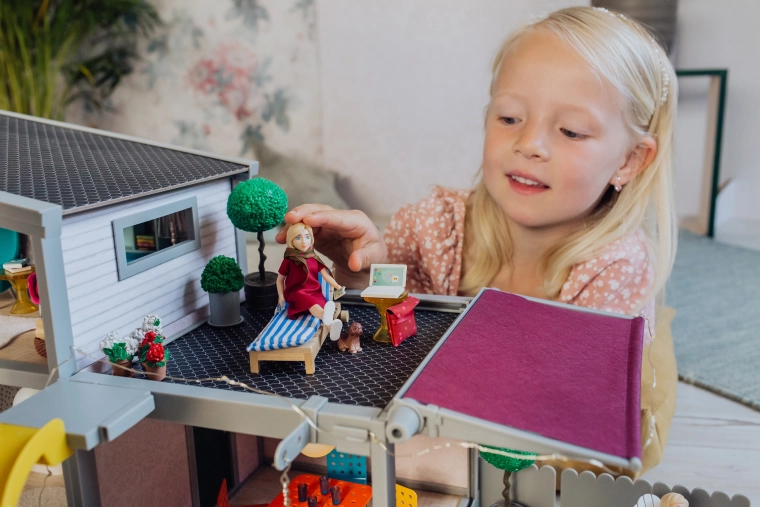 Zubehör kompatibel mit der Lundby-Welt (Maßstab 1:18)