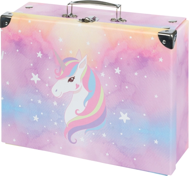 Faltbarer Schulkoffer Rainbow Unicorn BAAGL
