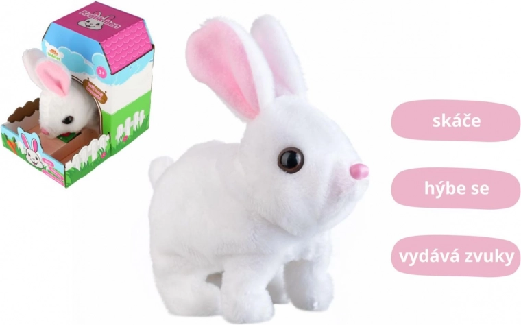 Plüsch-Häschen BEN von TEDDIES – hüpfendes und sprechendes Spielzeug