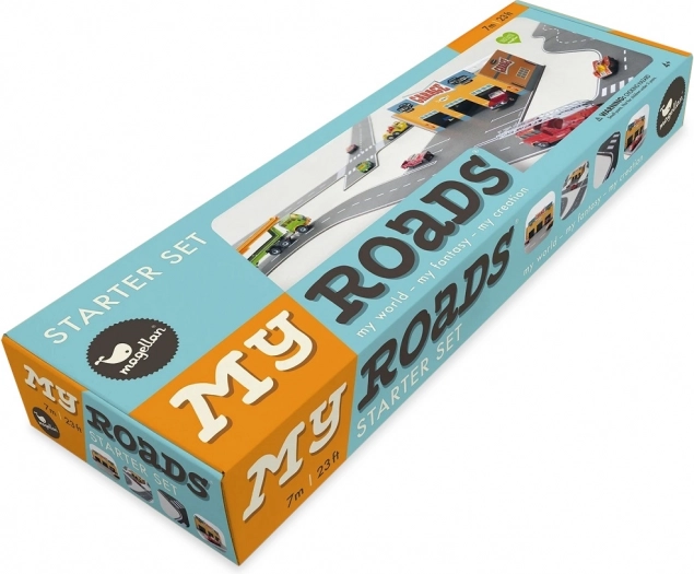 MAGELLAN MyRoads Starter-Set Straße mit Garage