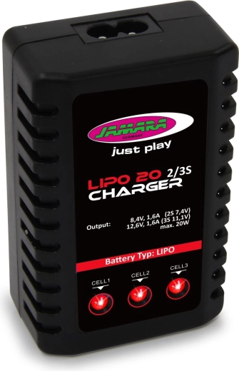 Netzladegerät LiPo 2S/3S Jamara