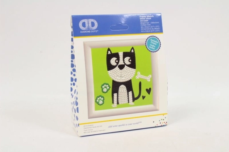 Diamond Dotz Puppy Munch – Set zum Diamantsticken