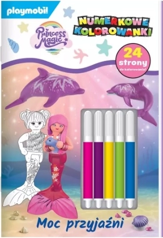 Playmobil Princess Magic Malen nach Zahlen mit Filzstiften