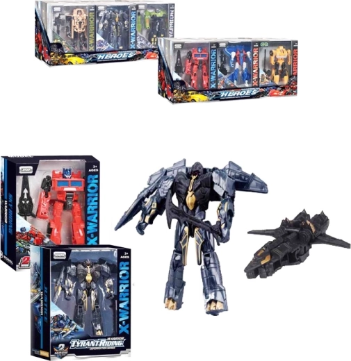 Transrobot X Warrior mit Zubehör