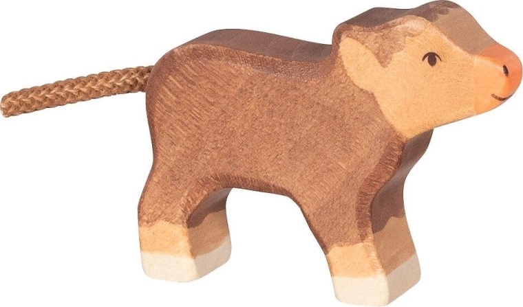 Holztiger Schottisches Hochlandrind (Highland cattle), klein – 1 Stück