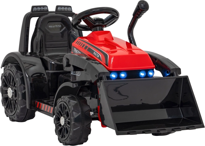 Kindertraktor mit Ladeschaufel G320 – Rot
