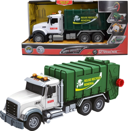 Städtisches Müllfahrzeug 1:14 mit Licht und Sound