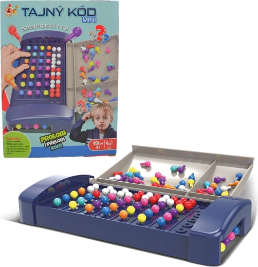 Studo Games Geheimer Code Mini – logisches Brettspiel für Kinder