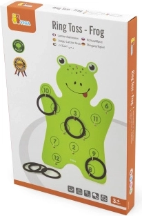 Holz-Ringwurfspiel – Frosch