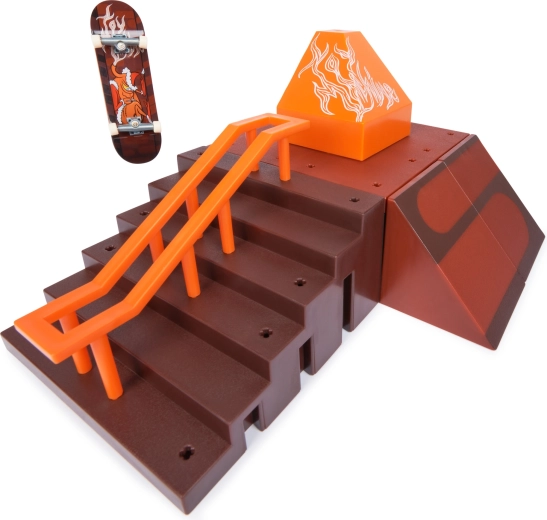 Treppen, Rail und Wedge-Rampen für Grinds und Slides