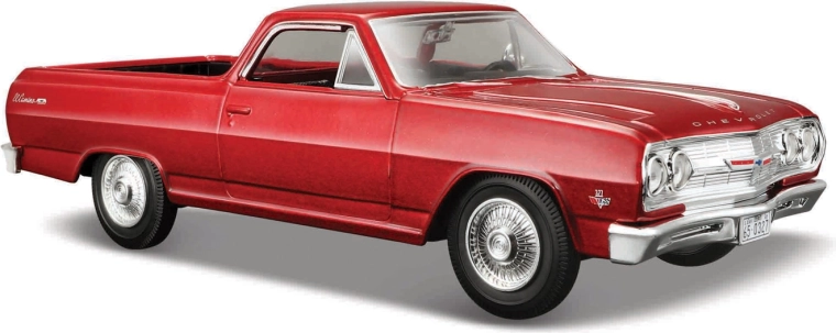 Maisto Chevrolet El Camino 1965 rote Metallic-Lackierung 1:24