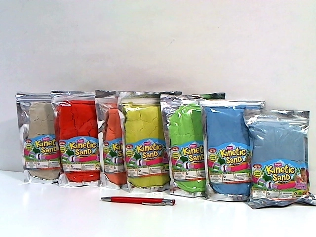 Kinetischer Sand 500 g, Farbmix – 1 Stück