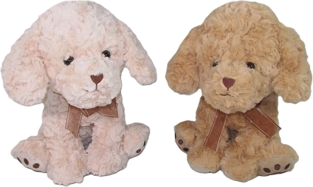Plüschhündchen mit Schleife 30 cm