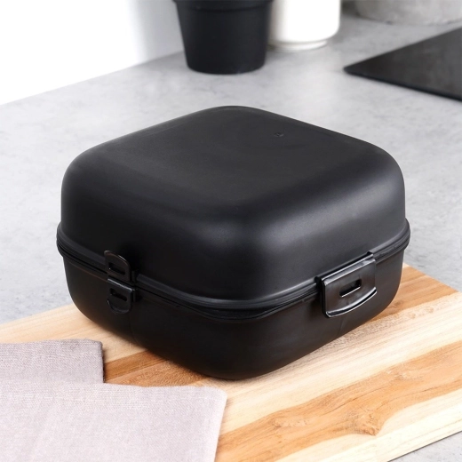 Dicht schließende Deckel und stabile Clips