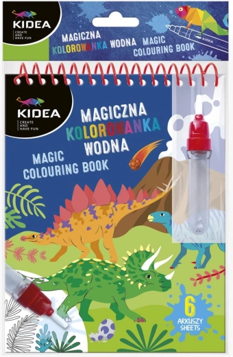 Wassermalen Kidea Dinosaurier