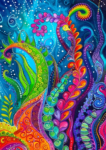 Enjoy Puzzle Lebendige Spiralen 1000 Teile