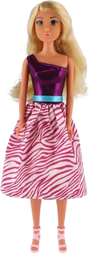Elegante Puppe mit langen Haaren