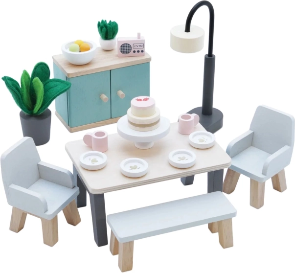 Möbelset für Puppenhaus Daisylane Esszimmer