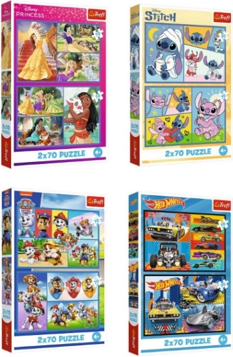 Puzzle 2×70 Teile – verschiedene Motive