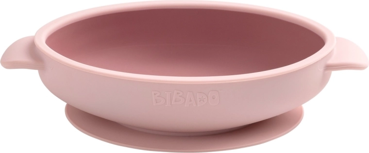 Bibado Silikonschüssel mit Saugnapf blush - 1 Stück