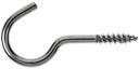 Offenes Ösenschraubauge 80 × 4,2 mm, verzinkt, 100 Stk.