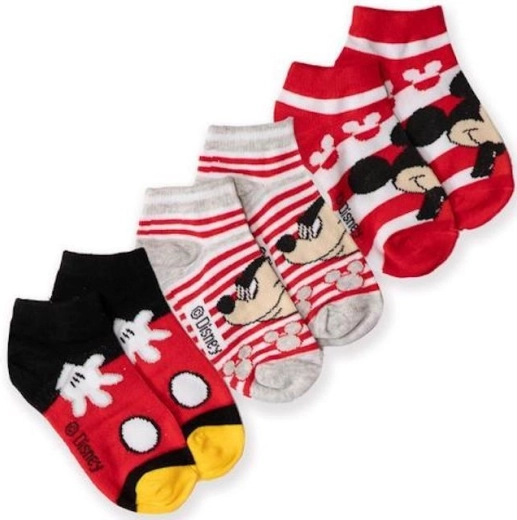 Set niedriger Socken Mickey Mouse – 3 Paar
