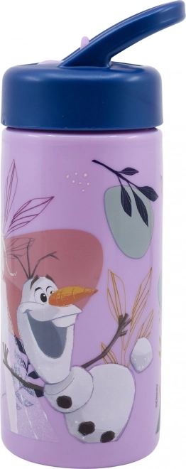Kinder-Trinkflasche Frozen mit Trinkhalm 410 ml