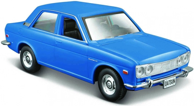 Metallmodell DATSUN 510 (1971) blau 1:24