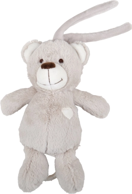 Plüsch-Kuscheltuch Bär BIGJIGS BABY mit Melodie