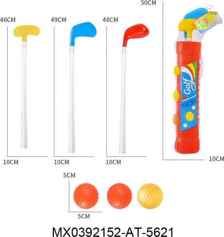 Kinder-Golfset im Koffer