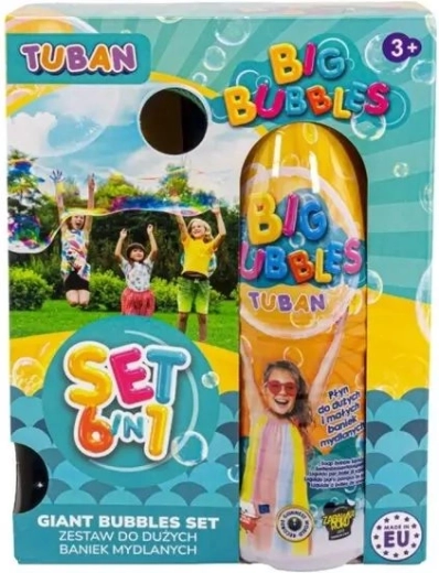 Tuban-Set für große Seifenblasen 6-in-1