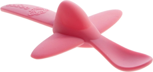 Kinderlöffel Flugzeug Oogaa rosa
