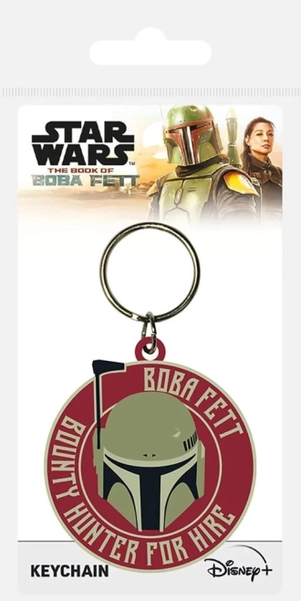 Gummischlüsselanhänger Star Wars Boba Fett