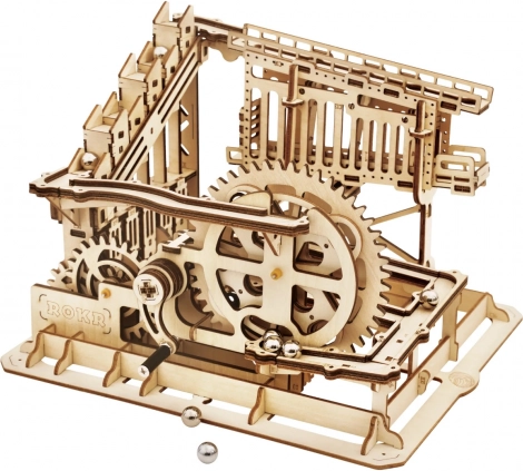 ROBOTIME ROKR 3D Holzpuzzle Murmelbahn Squad, 239 Teile
